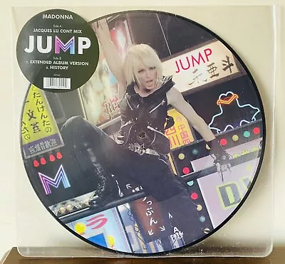 Madonna Jump 12  Vinyl Picture Disc Unplayed Rare ** Mint ** • £34.99