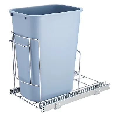 VEVOR Pull Out Trash Can Under Cabinet Roll-Out Rack Slide Out Waste Bin Shelf • $32.99