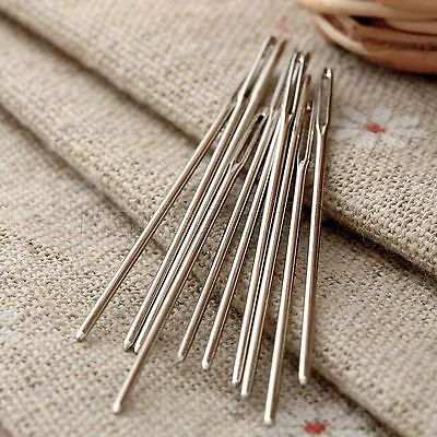 Knitters Wool Needles Large Eye For Threading Darning Sewing Tapestry Embroidery • $3.25