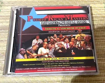 Puerto Rican Masters - Tributo A Marvin Santiago  - 2cd ( Usado ) • $39.99