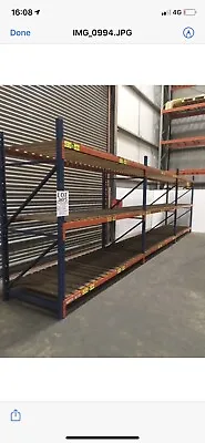 Longspan Racking X 200 Bays • £80