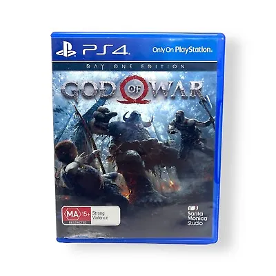 God Of War - Day One Edition (Sony PlayStation PS4) Game - Excellent Condition • $29.99