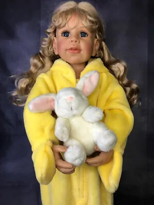 Masterpiece Doll By Monika Levenig 33     EASTER PARADE    Fully Ball Jointed ! • $625