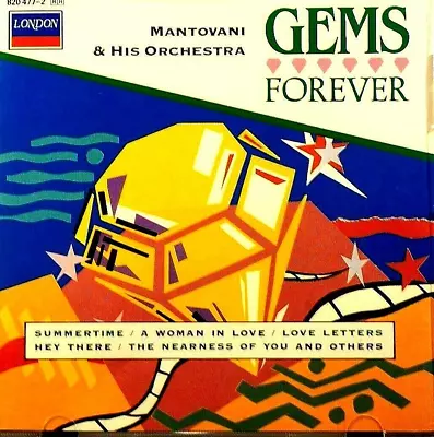 $7.77 • Buy Mantovani & His Orchestra Gems Forever 82047   London CD RARE