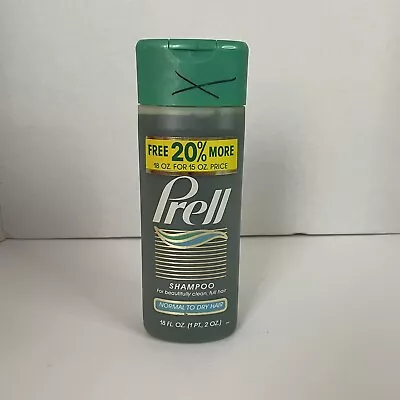 Vtg 1986 Prell Shampoo 18 Fl Oz Normal To Dry Hair Prop  • $50