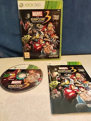 MARVEL Vs CAPCOM 3 Fate Of Two Worlds - Xbox 360 - Game - UK PAL - Complete • £19.99