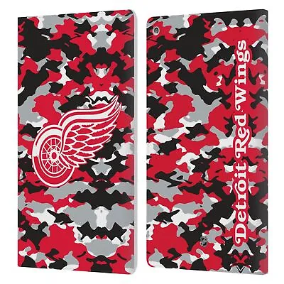 $24.95 • Buy Official Nhl Detroit Red Wings Leather Book Wallet Case For Amazon Fire