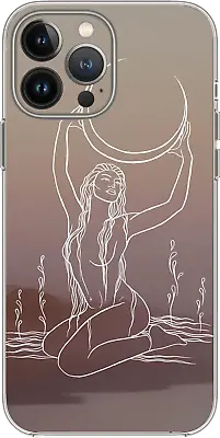 Crescent Moon Maiden Tarot Life Woman Case Cover Silicone / Shockproof / MagSafe • $24.95
