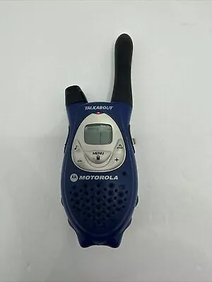 Motorola T5500 Talkabout 2-way Radio Walkie Talkie Tested • $18