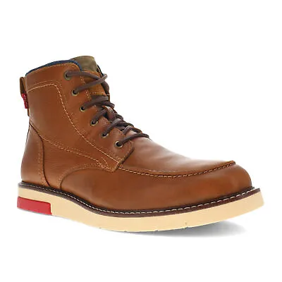 Levi's Mens Daleside Leather Rugged Casual Comfort Hiker Chukka Ankle Boot • $39.98