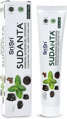 Sri Tattva Sudanta Activated Charcoal Toothpaste 3.53 Ounce (Pack Of 1)  • $16.49