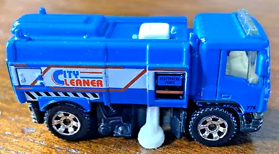 MATCHBOX Mattel Diecast 2009 City Street Cleaner Truck 1:64 Blue Vintage • $4.75