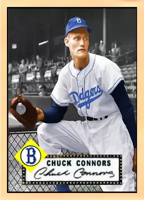 CHUCK CONNORS 52 AGED BORDERS ACEOT ART CARD ## BUY 5 GET 1 FREE # Or 30% OFF 12 • $4.99