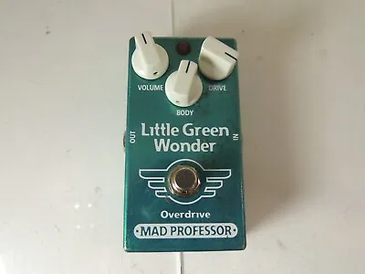 Mad Professor Little Green Wonder Overdrive OD Effects Pedal Free USA S&H • $139.99