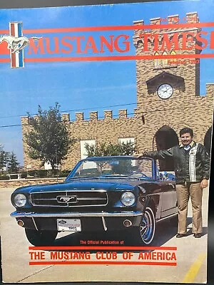 Mustang Times Magazine February 1983 Mustang Club Of America • $6.49