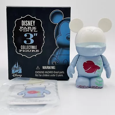 Disney Vinylmation 3” Park Series 2 Aquaramouse W/ Card Foil Box Aquarium Mouse • $9.95