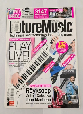 $19.95 • Buy Future Music Magazine Issue 214 June 2009 Roland AX-Synth Moog Guitar Royksopp