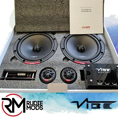 Vibe Slick 6 Inch Sound Quality Component Speakers • £139.95