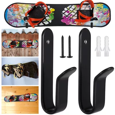 Surfboard Storage Rack Wakeboard Rack Wall Display Reusable Snow Board Display • $24.59