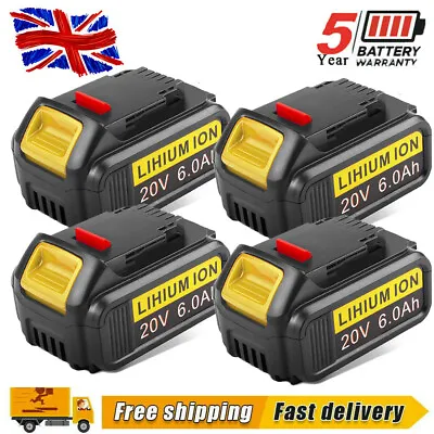 18V 9Ah/6Ah For Dewalt DCB184 Lithium Slide Battery DCB181 DCB182 DCD785 DCB200 • £30.59