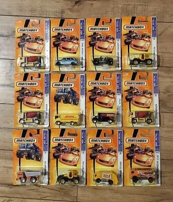  12 Matchbox Industrial Waste Trash Titan MBX Metal DHL Jeep Construction  • $44.99