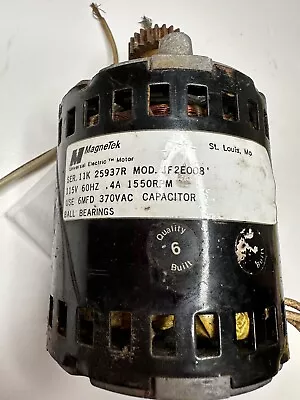 MagneTek Universal Electric 25937R 1550 RPM JF2E008 Motor 115V 60 Hz Untested • $28