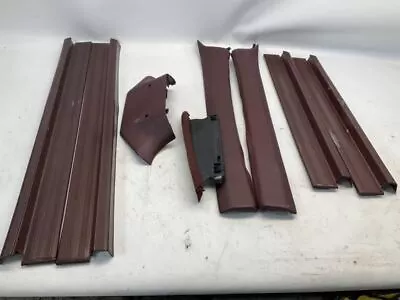 86-89 Mercedes 260E W124 Interior A B Pillar Trim Panel Cover Set (8) Q • $299.99