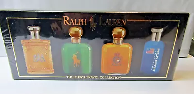 Mens Vintage Ralph Lauren Fragrance Coffret Polo Crest Safari Polo Sport  Sealed • £69.99