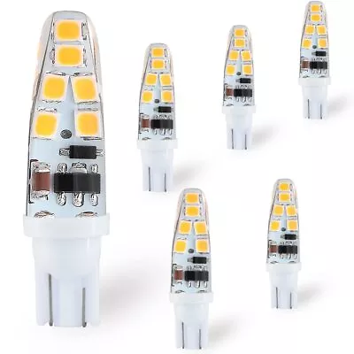 15Watt T10 Wedge Base LED Light Bulb 2W 200Lmï¼ˆ3000K Warm Whiteï¼‰ 12VAC/DC ... • $14.40