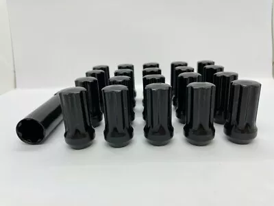 HOLDEN COMMODORE VE SPLINE High Quality Black Wheel Nuts 14x1.5 Qty:20+KEY • $70.50