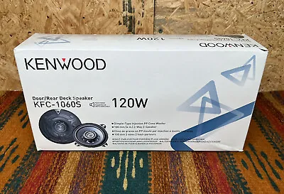 Kenwood Speaker 120 Watt KFC-1060S Door/Rear Deck Speaker 4 Inch 2-Way • $24.99