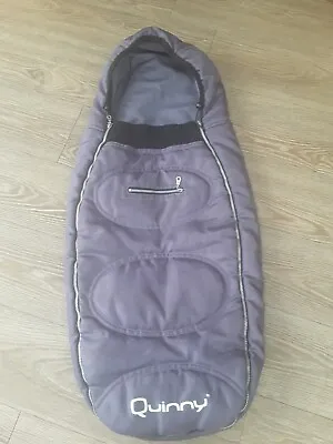 Quinny Footmuff Cosytoes Excellent Condition Hyacinth Blue Colour Showerproof  • £12.50