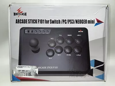 Mayflash Arcade Stick F101 For Switch/pc/ps3/neogeo Mini! (wmp007076) • $59.99