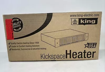 King Electric Kick Space Heater 120V 1500W Forced Air Multi-Watt Indoor White • $238.50