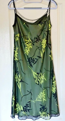 £12 • Buy AFTER SIX By RONALD JOYCE PARTY COCKAIL DRESS BLACK BEADED OVER DRESS SIZE 12