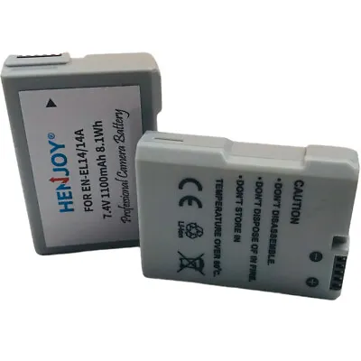 £17.99 • Buy EN-EL14a Lithium Ion Rechargeable Battery  For DSLR NIKON Camera