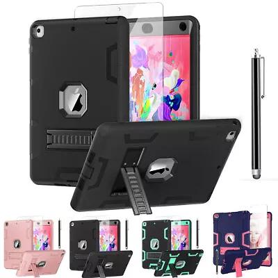 For Apple IPad 6th 5th Generation Case 9.7  Heavy Duty Shockproof Stand Cover • $18.99