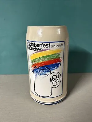 Genuine Rastal Grenzhausen Oktoberfest 1986 Munchen German Beer Mug Signed! • $44.99