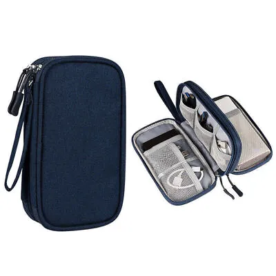 $13.59 • Buy Electronic Accessories Cable Bag Travel Organizer Pouch Charger Storage Cases AU