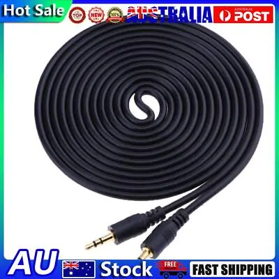 AUX Cable 3.5mm Stereo Audio Extension Male To Male Auxiliary Car Cord(3m) • $7.22