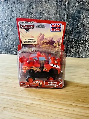 Disney Pixar Cars Mega Bloks Lightning McQueen 7773  NIP SEALED NEW • $64.99