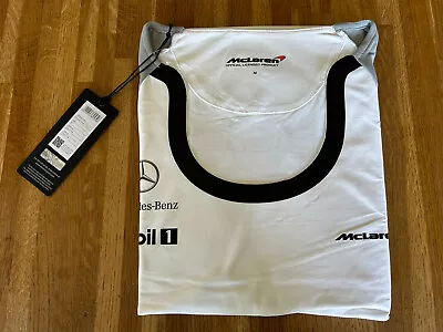 F1 Formula 1 Team McLaren Mercedes Women's T-Shirt White BNWT M L XL • $24.88