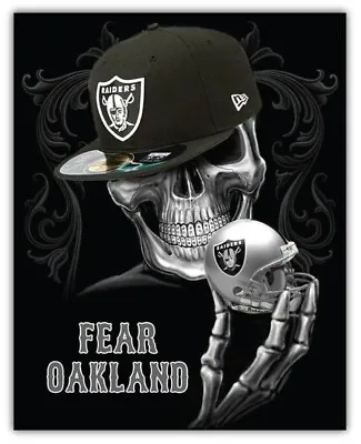 Oakland Raiders NFL Football Logo Sport Car Bumper Sticker Decal  SIZES  • $3.75