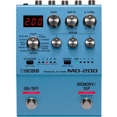 Boss MD-200 Modulation Multi Effects Guitar Pedal New! • $249.99