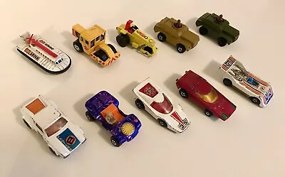 Vintage 1970’s MATCHBOX ‘Superfast’ Lot Of 10 Diecast Cars & Others Vehicles • $29.99