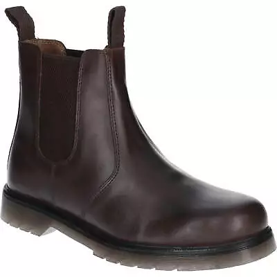 Amblers Mens Chelmsford Slip On Dealer Boots Brown Size 3 • £50.95