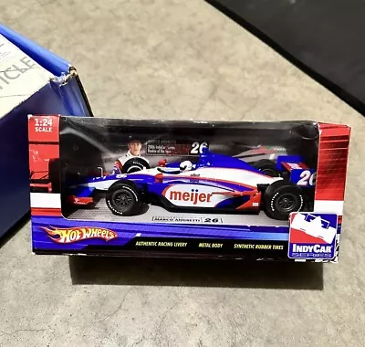 2009 Hot Wheels Indy Car Series 1/24 Mario Andretti 26 Meijer F1 Car Die Cast • $29