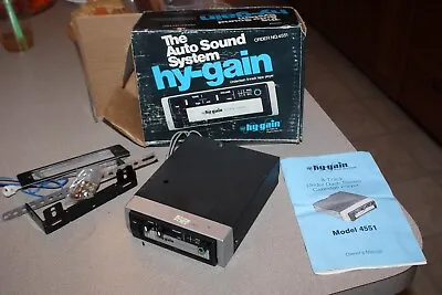 NOS Vintage 1970's Hy-gain Model 4551 Stereo 8-Track Car Stereo • $99.95