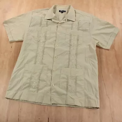 Alberto Cardinali Shirt XL Guayabera Mexican Wedding Camp Sopranos • $24