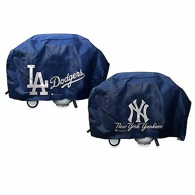 MLB Deluxe Vinyl Padded Grill Cover By Rico Industries -Select- Team Below • $53.95